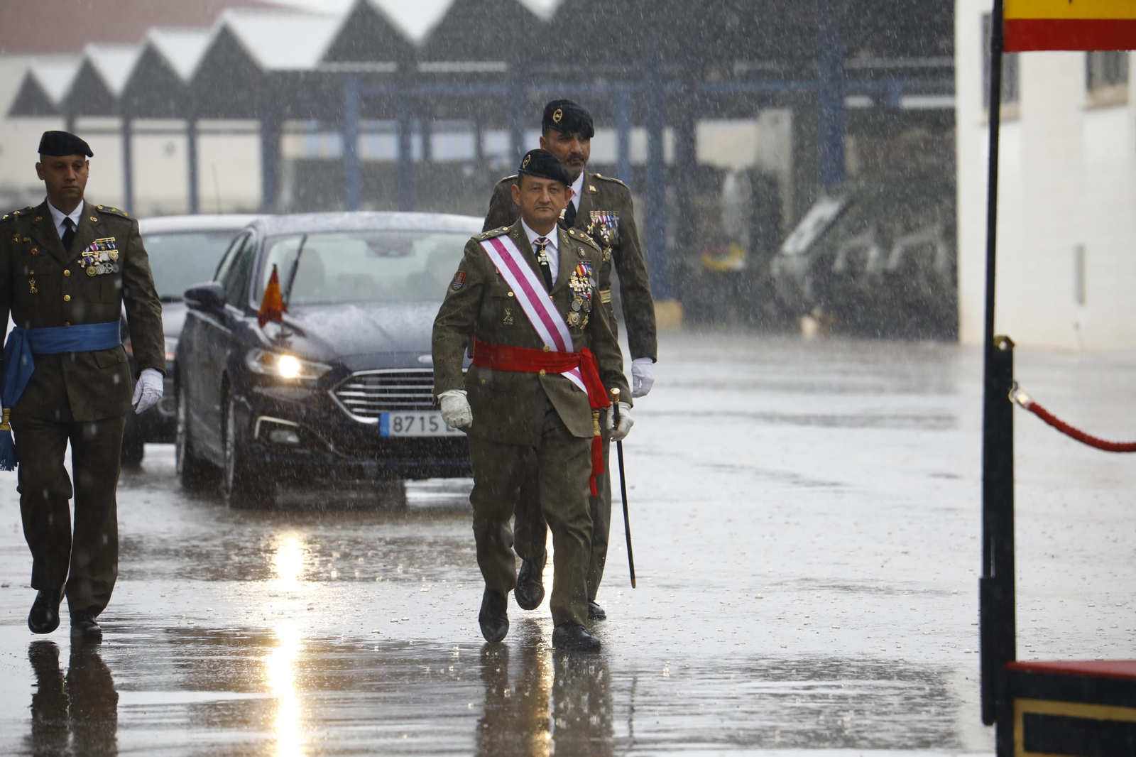 El desfile militar de la Brigada de Córdoba por la festividad de la Inmaculada, en imágenes El desfile militar de la Brigada de Córdoba por la festividad de la Inmaculada, en imágenes