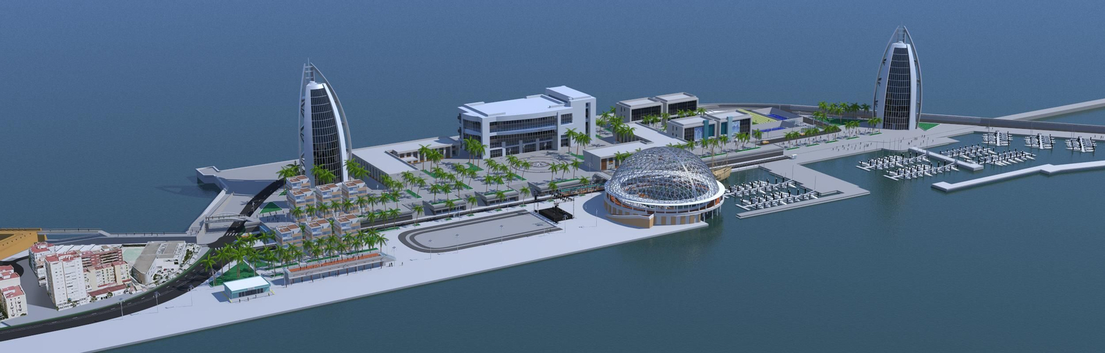 Panorámica del proyecto ideado por el PP para la zona de Pascual Pery.