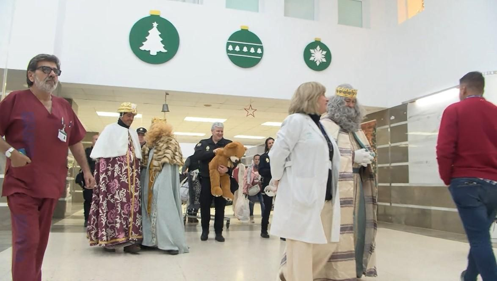 Navidad Azul en el Hospital de Puerto Real