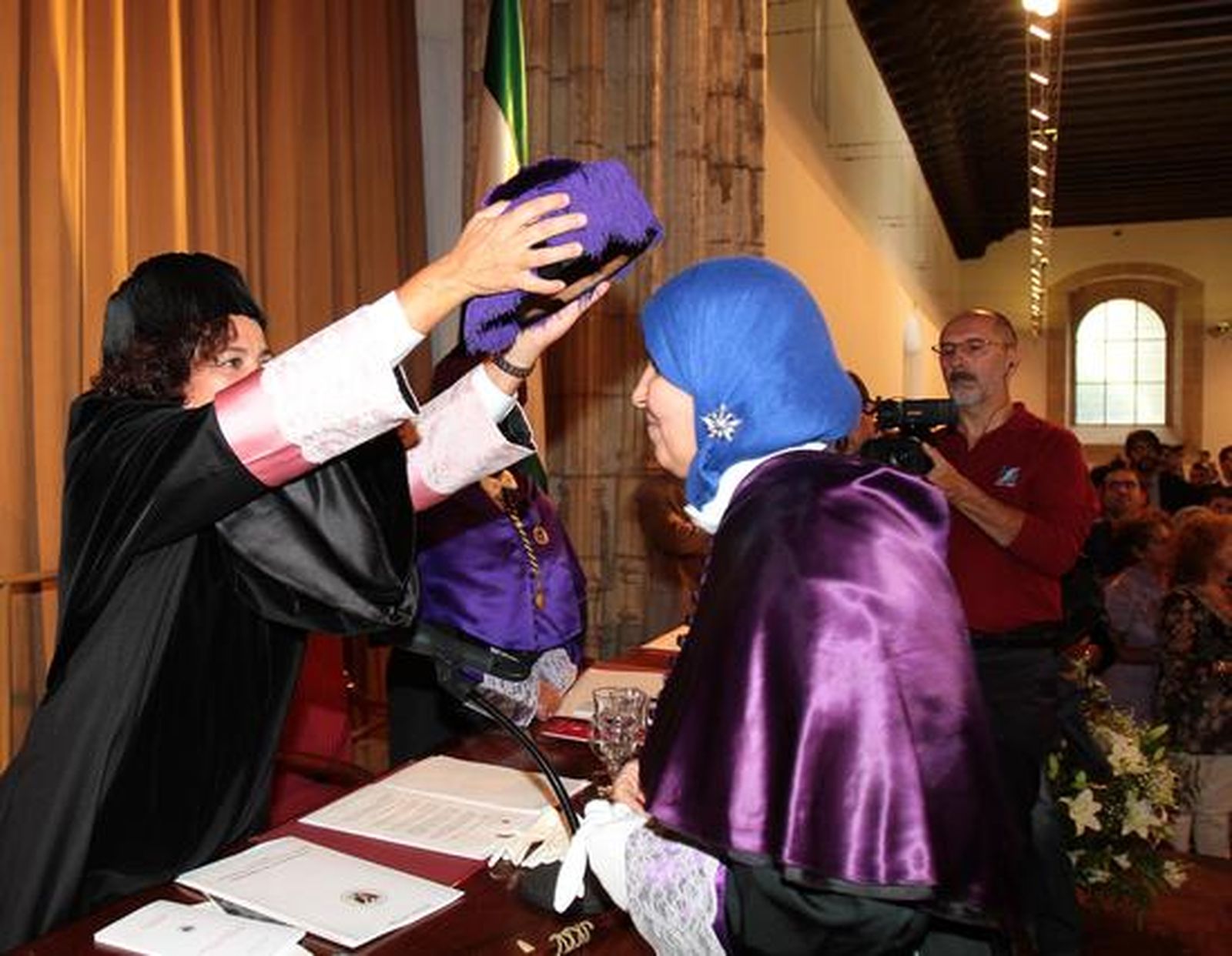 Investidura de doctores. La internacionalización es otro de los retos de la institución.

Foto: Maria de la Cruz