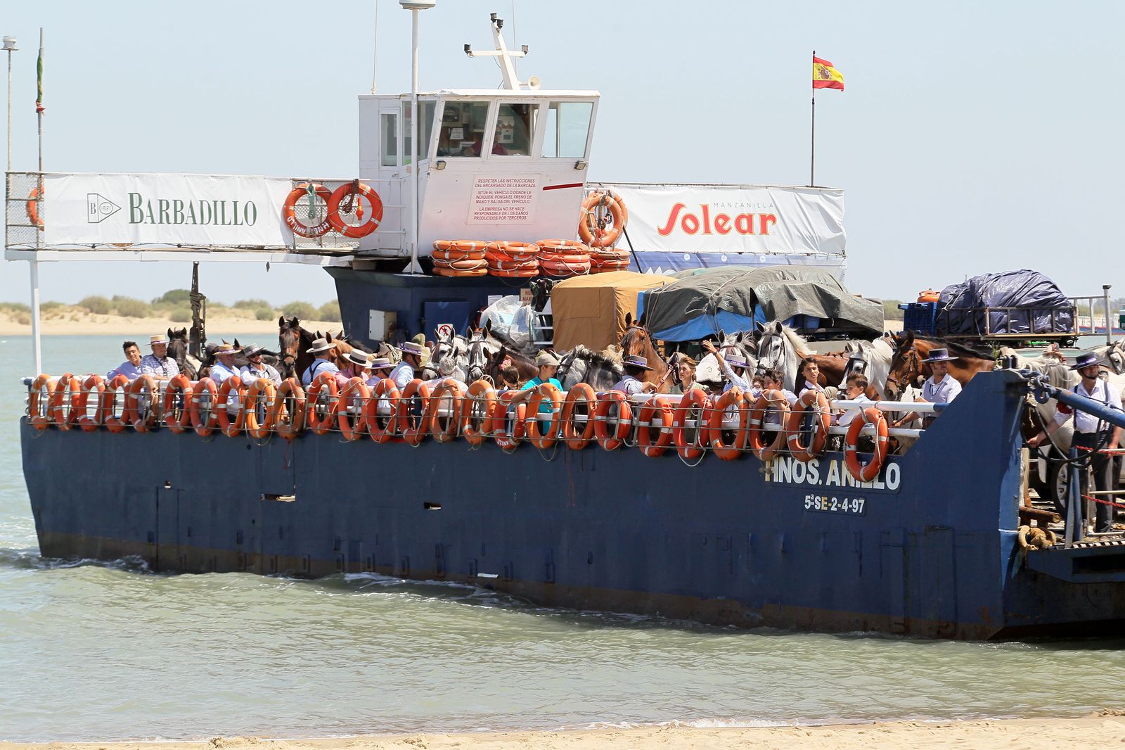 La Hermandad de Jerez llegando a casa