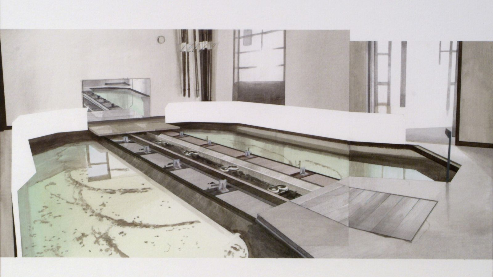 La obra del artista granadino Joaquín Peña-Toro que puede verse en la muestra.