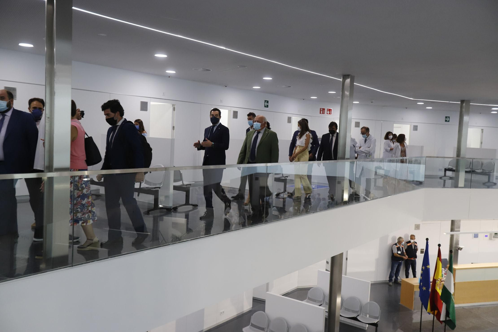 Imágenes de la inauguración del Centro de Salud de Isla Chica en Huelva