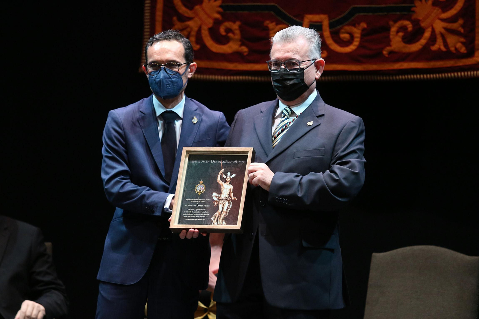 Fotogalería del pregón de la Semana Santa de Almería 2022