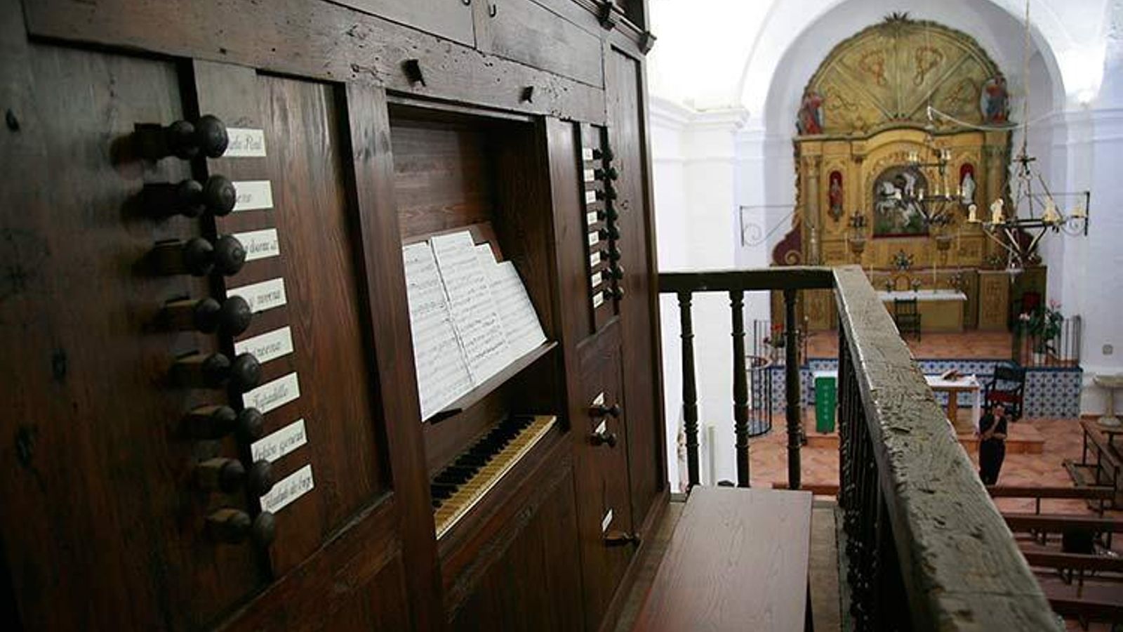 El órgano más antiguo de la provincia de Huelva, en Castaño del Robledo