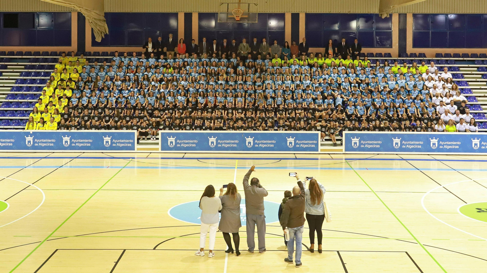 Las mejores fotos de la presentación del Club de Balonmano Ciudad de Algeciras