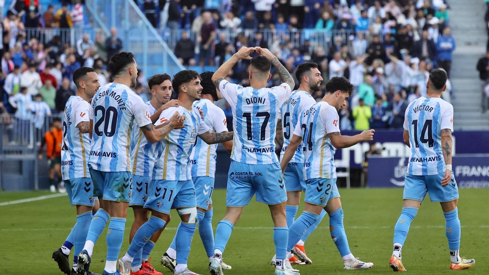 Las fotos del Málaga CF - UD Almería