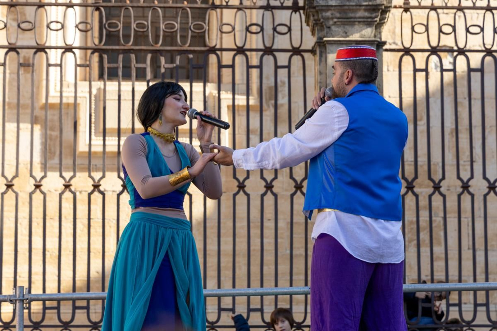 Fiesta infantil de Nochevieja en la Plaza de Santa María