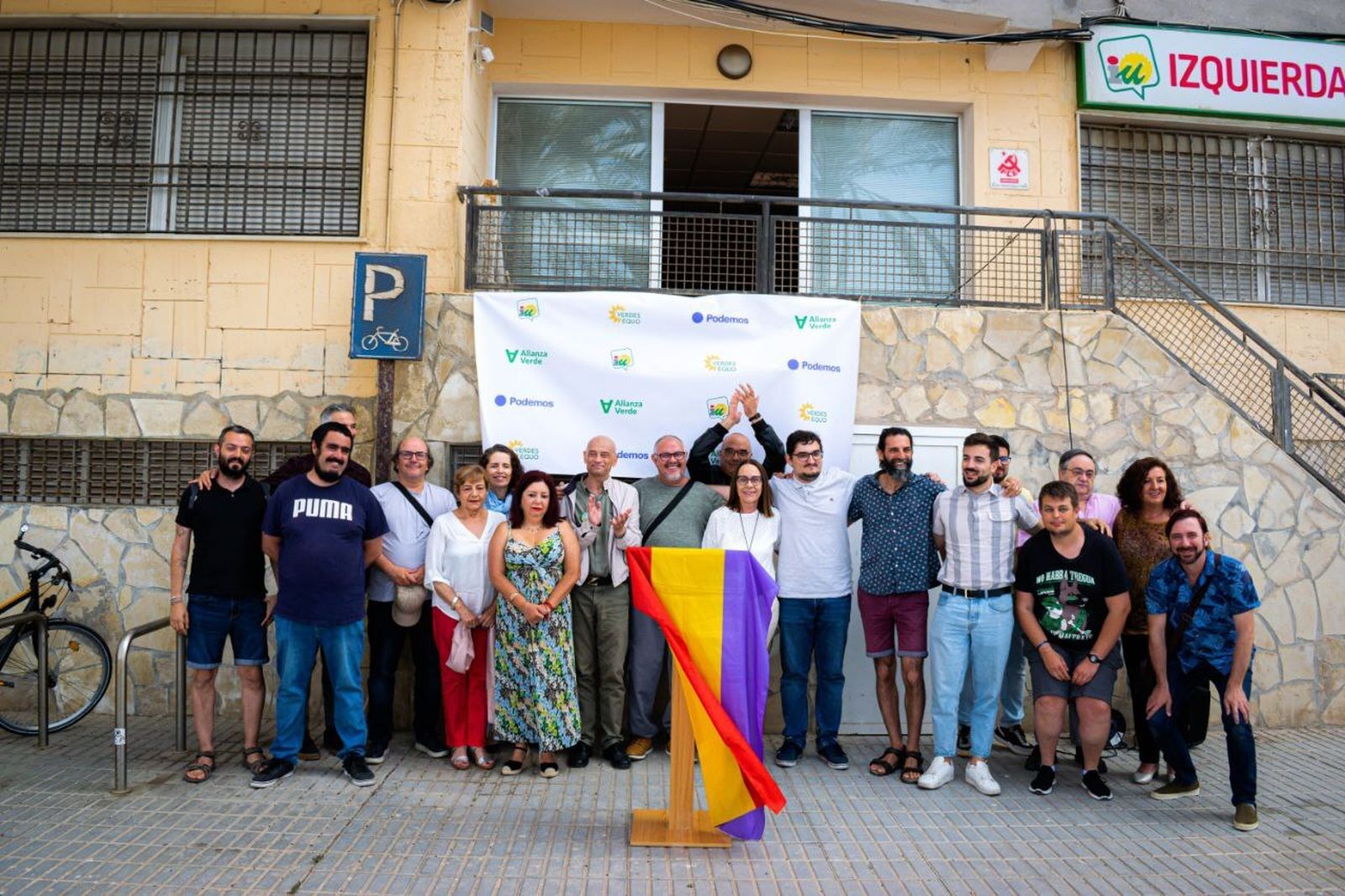 Podemos, Izquierda Unida, Equo y Alianza Verde presentan su candidatura conjunta en Almería