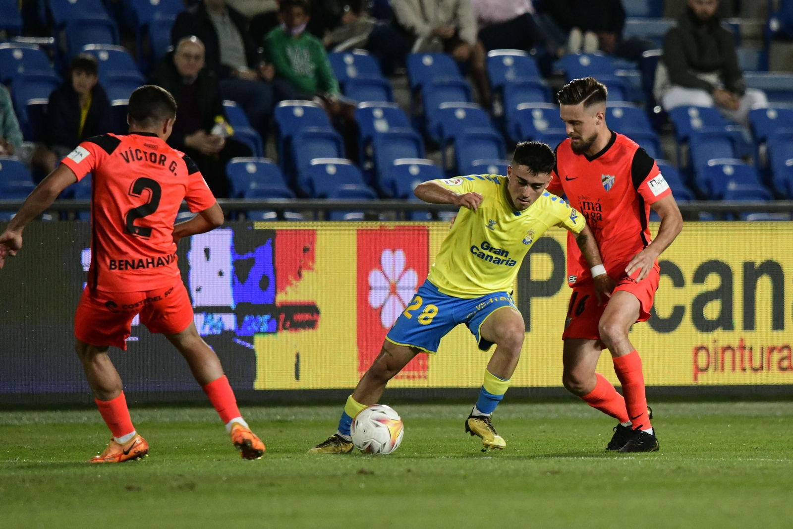 Las fotos del Las Palmas - Málaga CF