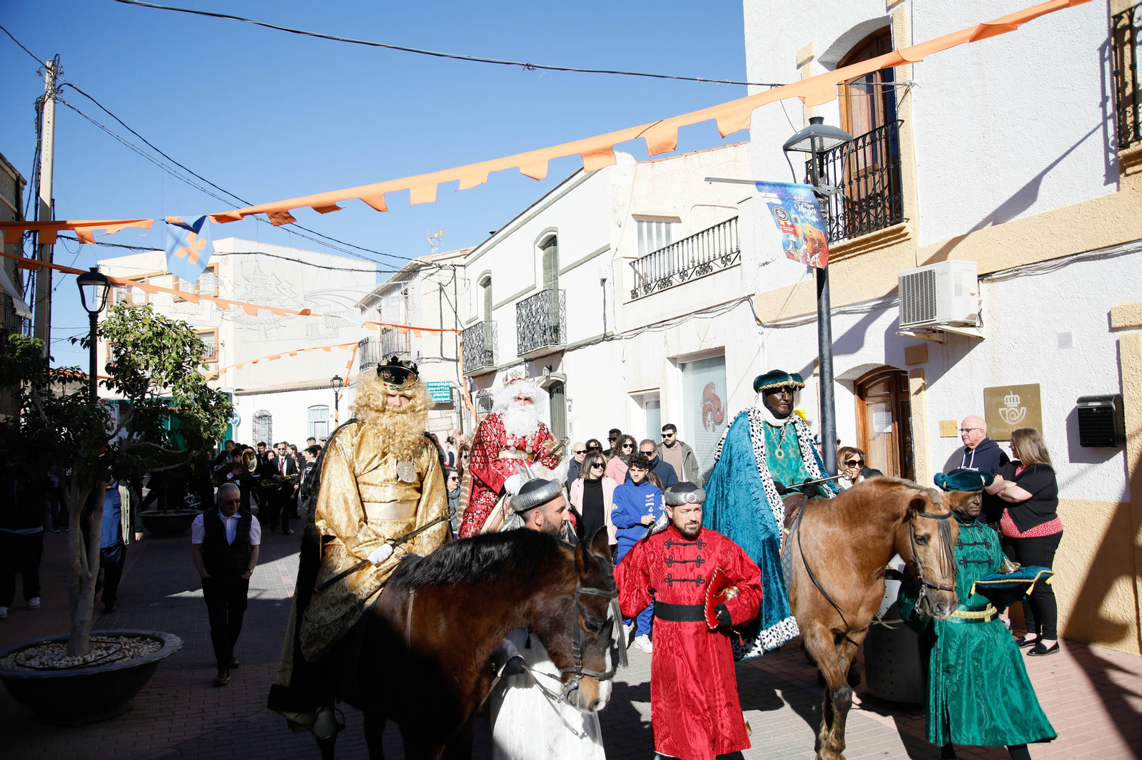 Las imágenes del Auto Sacramental de los Reyes Magos en Los Gallardos