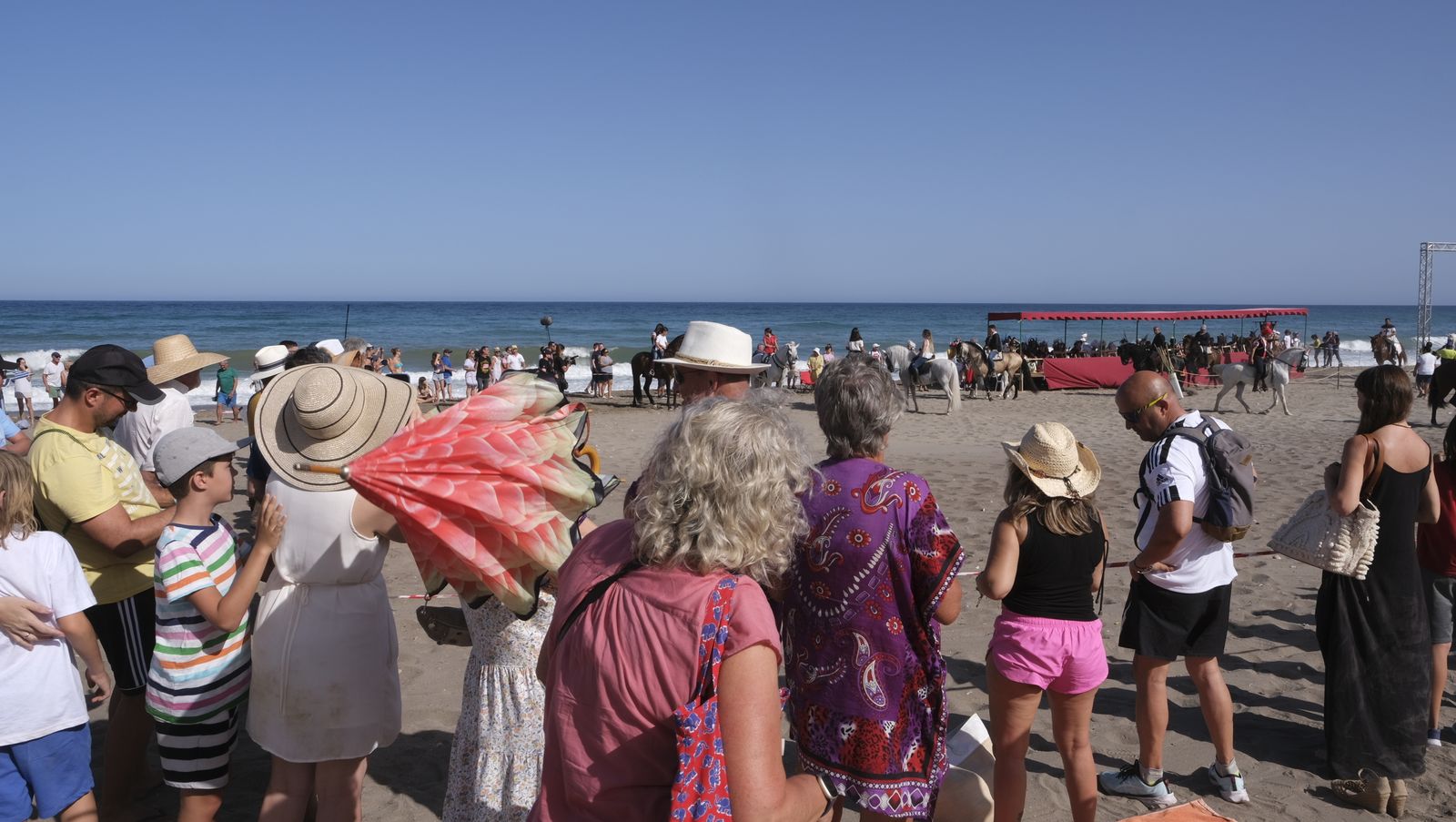 Imágenes del Torneo Medieval en la Playa del Lance. Moros y Cristianos de Mojácar