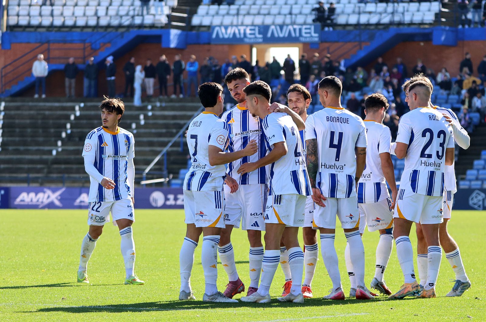 Las mejores fotografías del Recreativo de Huelva-Club Deportivo Estepona