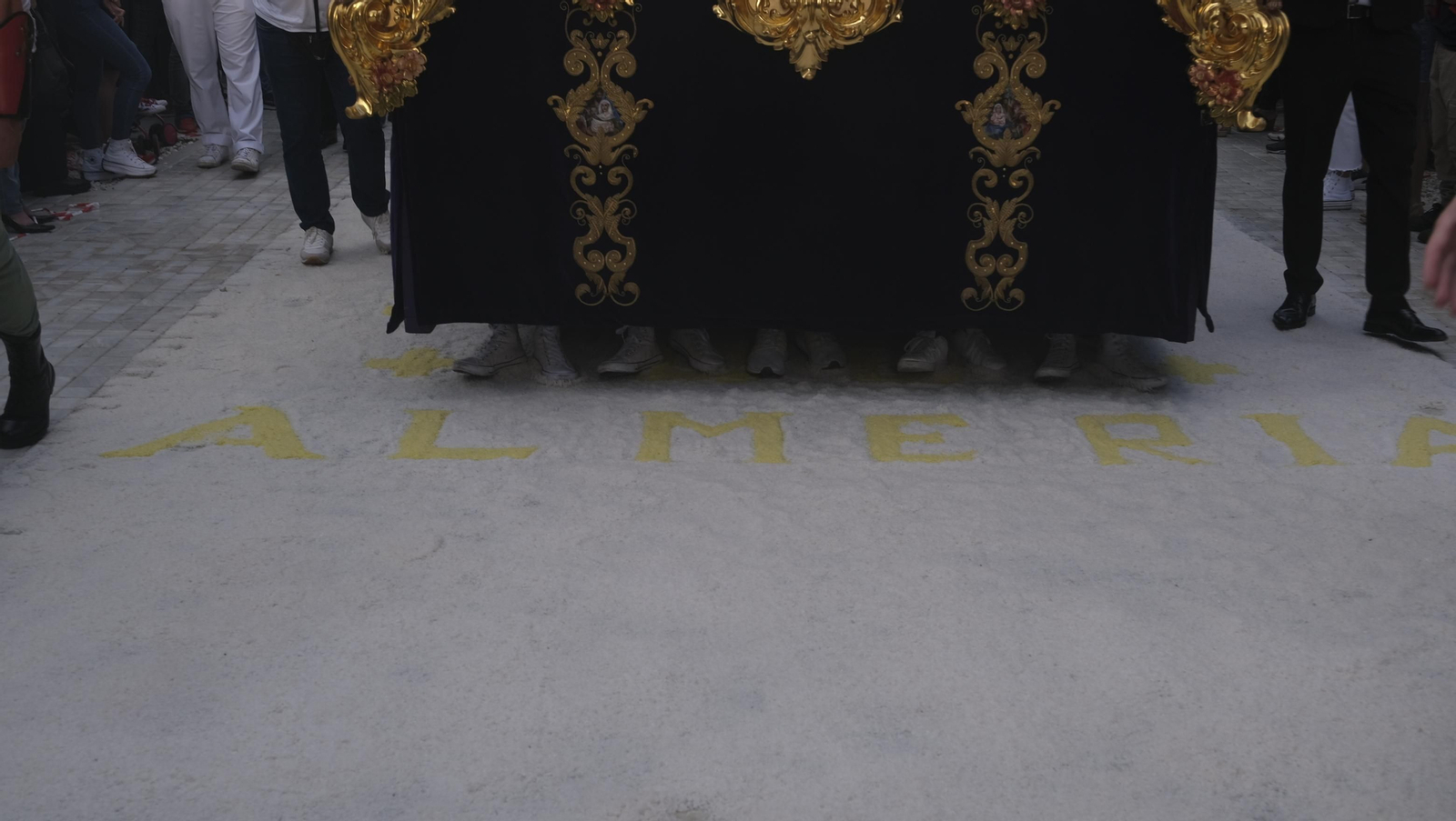 Imágenes de la salida extraordinaria de Jesús Cautivo de Medinaceli, por su 75 aniversario, Almería