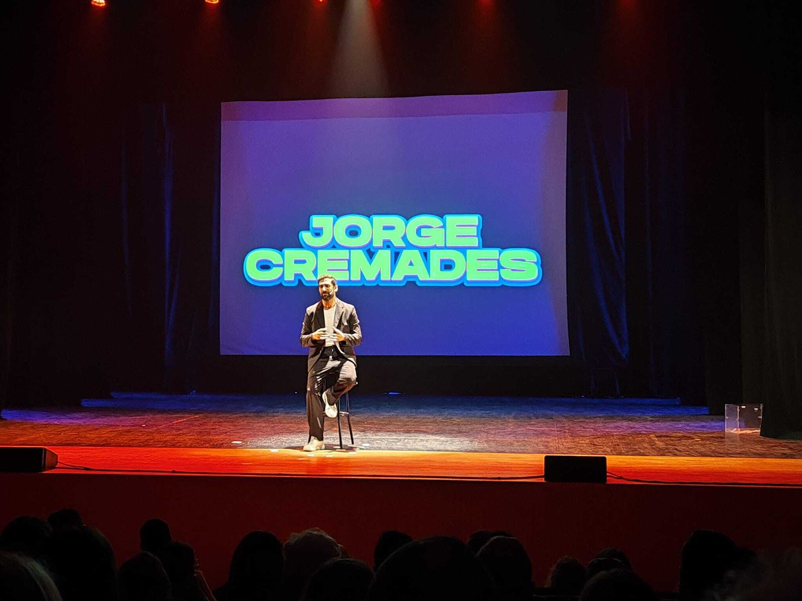 Jorge Cremades en el Auditorio Ciudad de Vera.