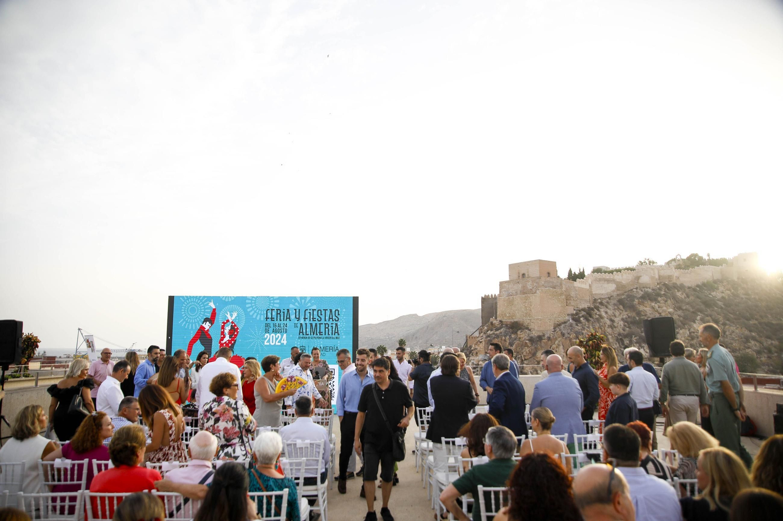 Presentación de la Feria de Almería 2024 en honor de la Virgen del Mar, en imágenes