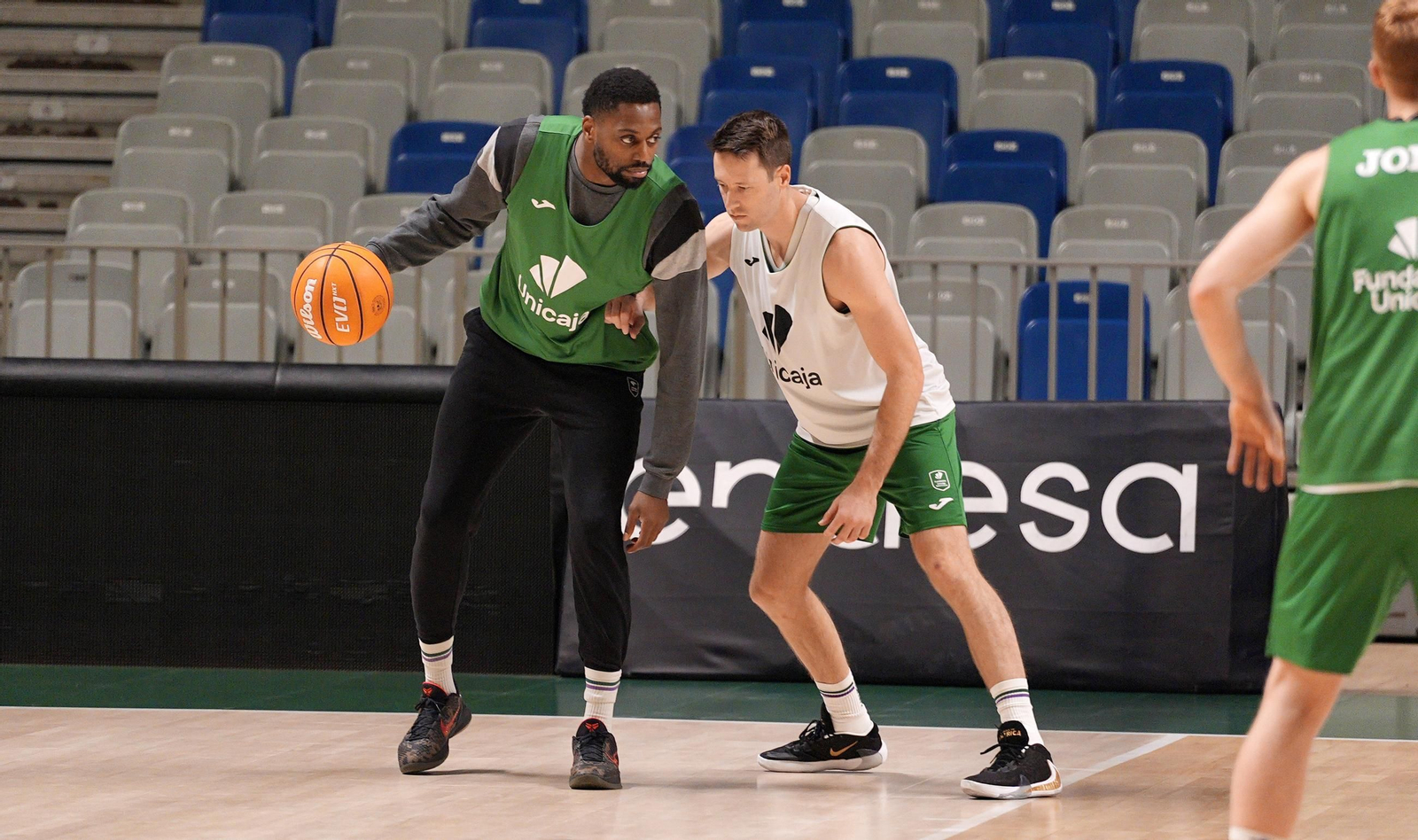 El Unicaja trabajaba este viernes.