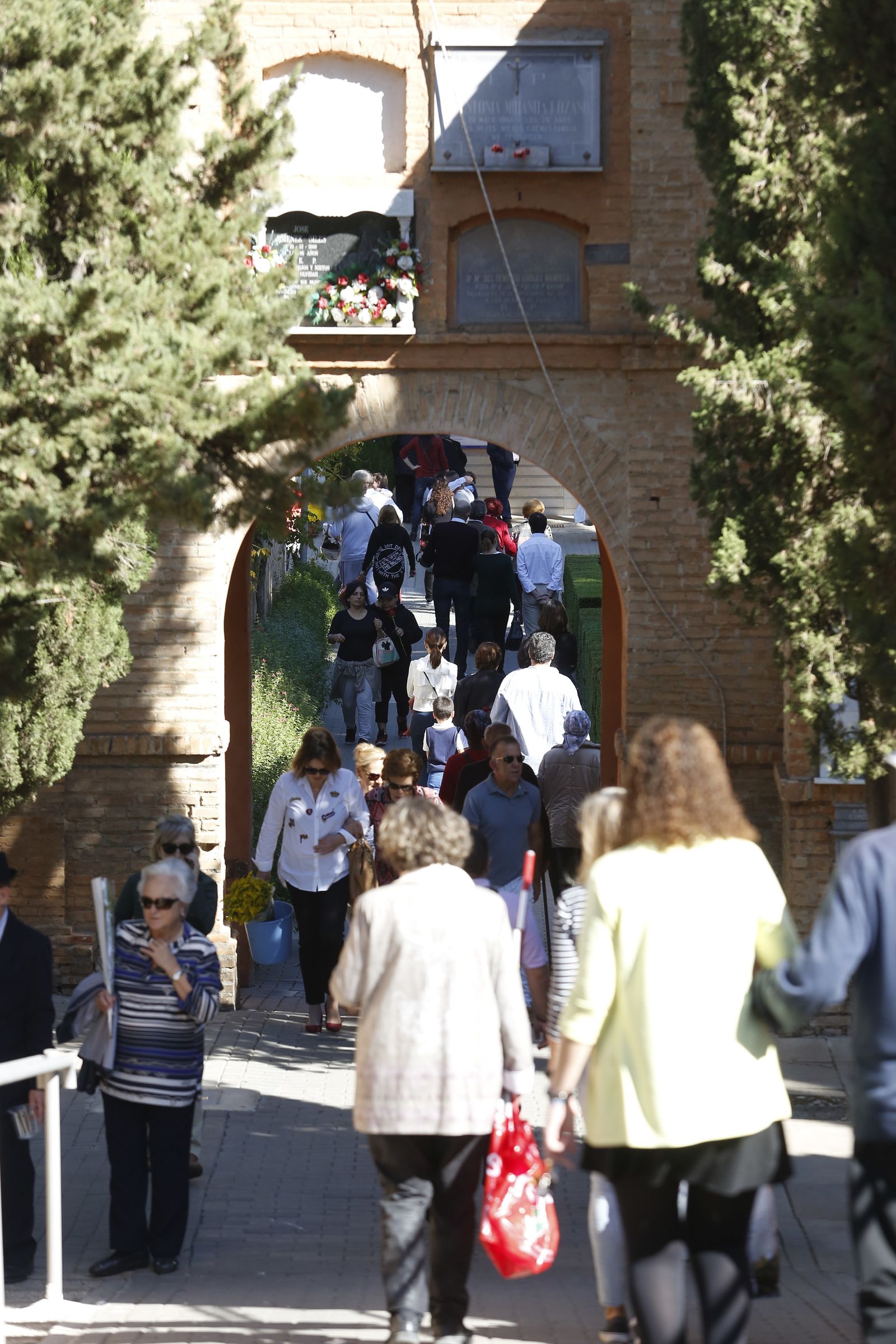 Las imágenes de la festividad de Todos los Santos