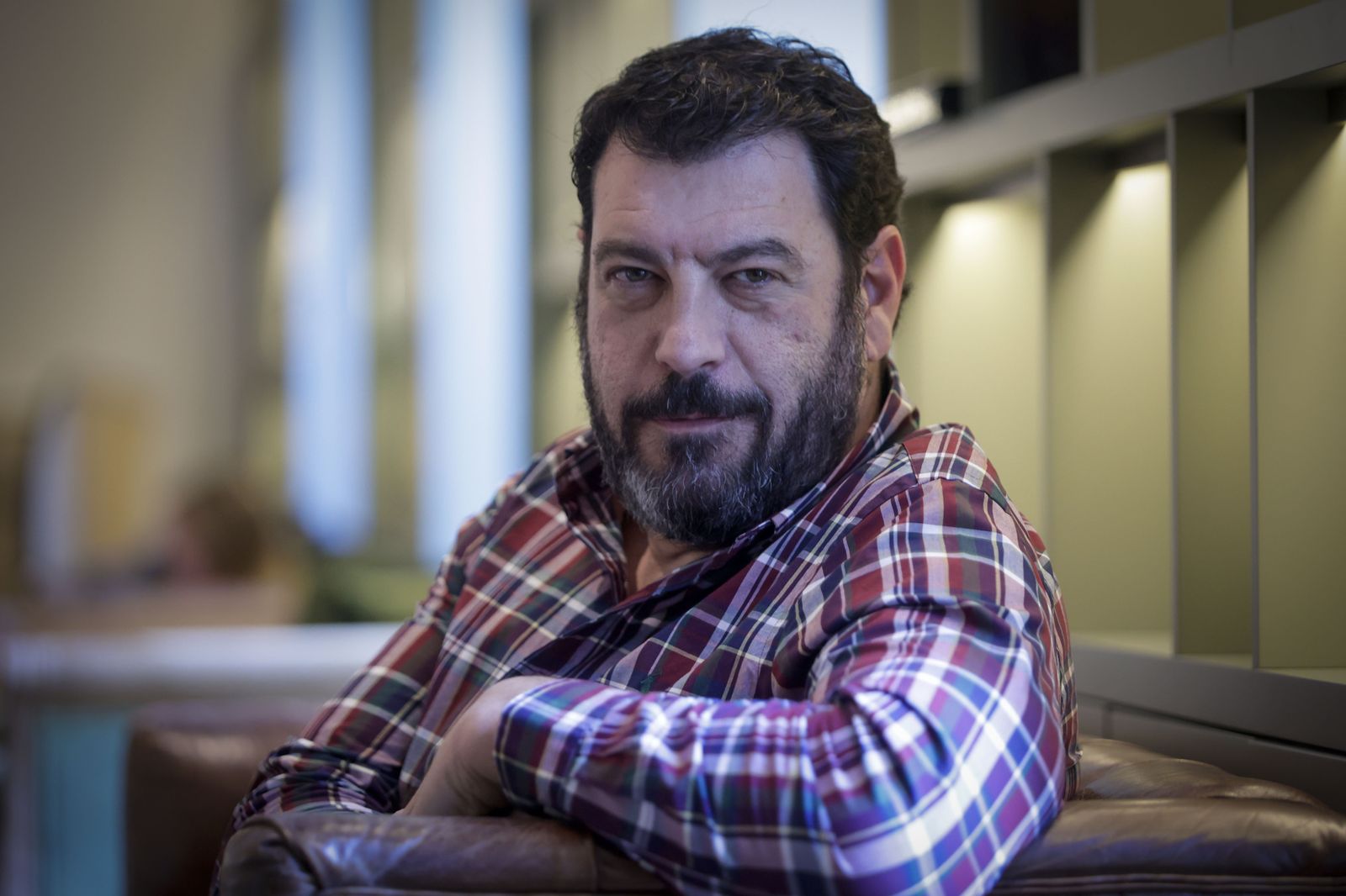 Santiago Díaz, autor de 'Los nueve reinos'.