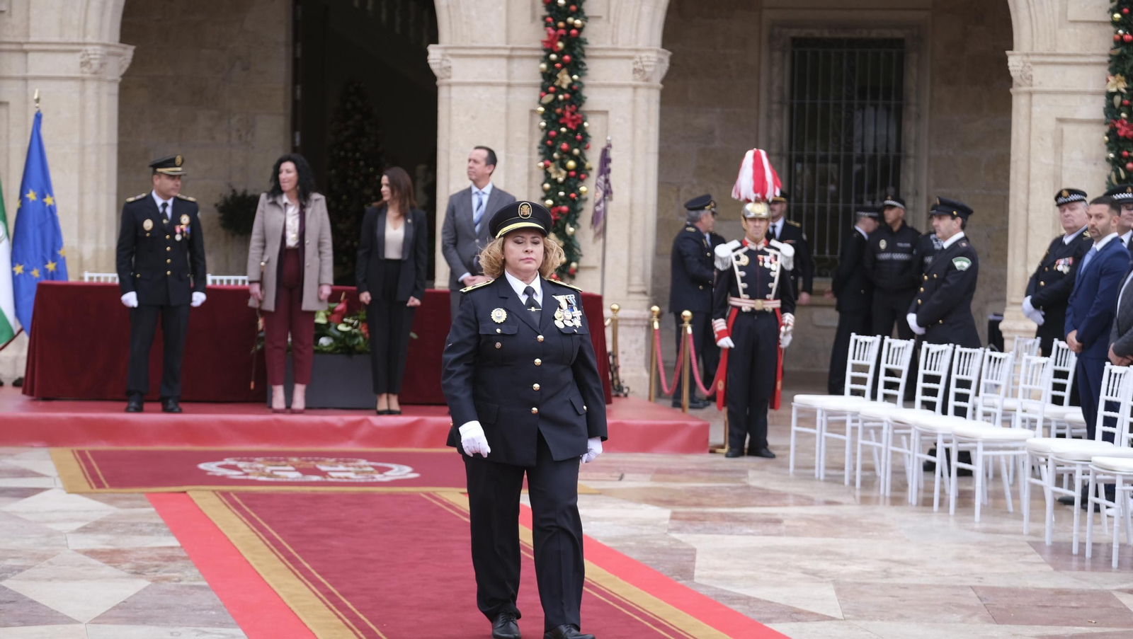 La Policía Local de Almería celebra su patrón San Esteban, en imágenes
