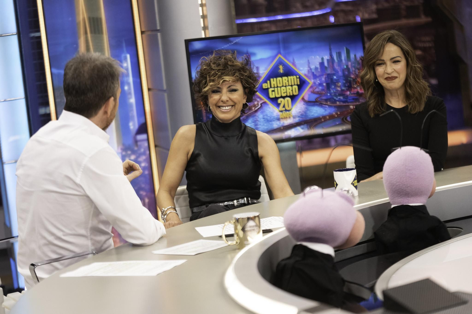 Sonsoles Ónega y Verónica Sánchez este martes en 'El Hormiguero'