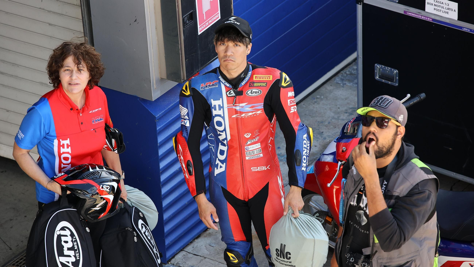Galería de los preparatívos para la SBK en el Circuio de Jerez - Ángel Nieto