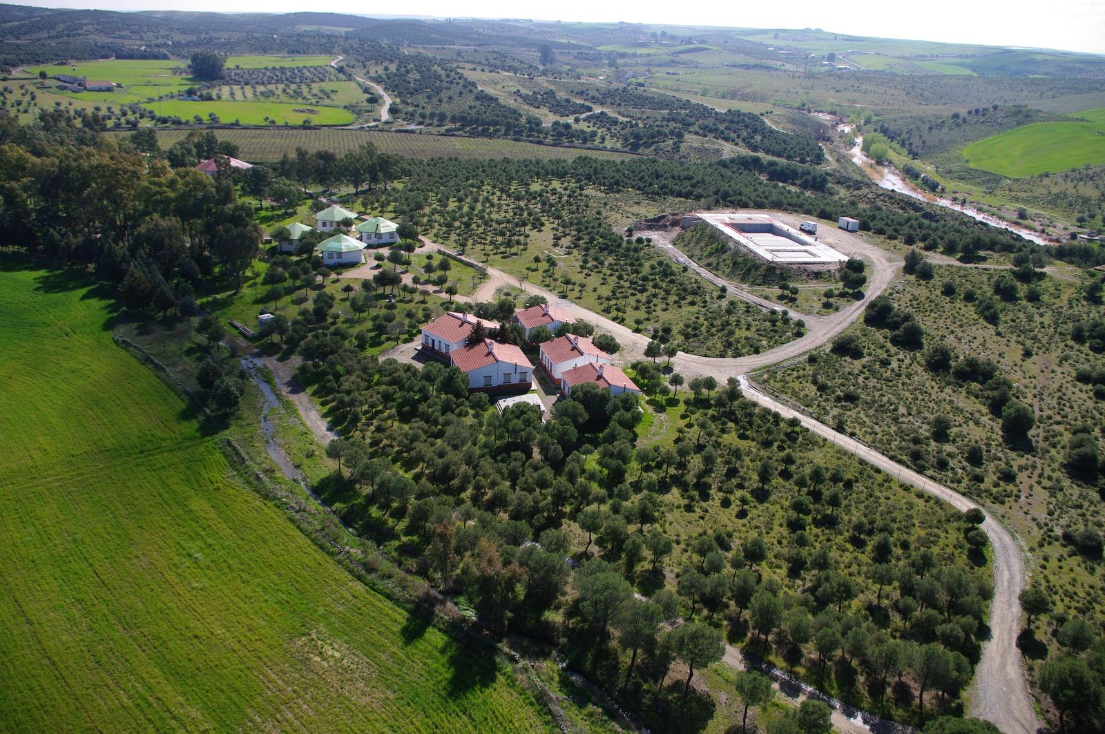 Panorámica del término municipal de Belalcázar.