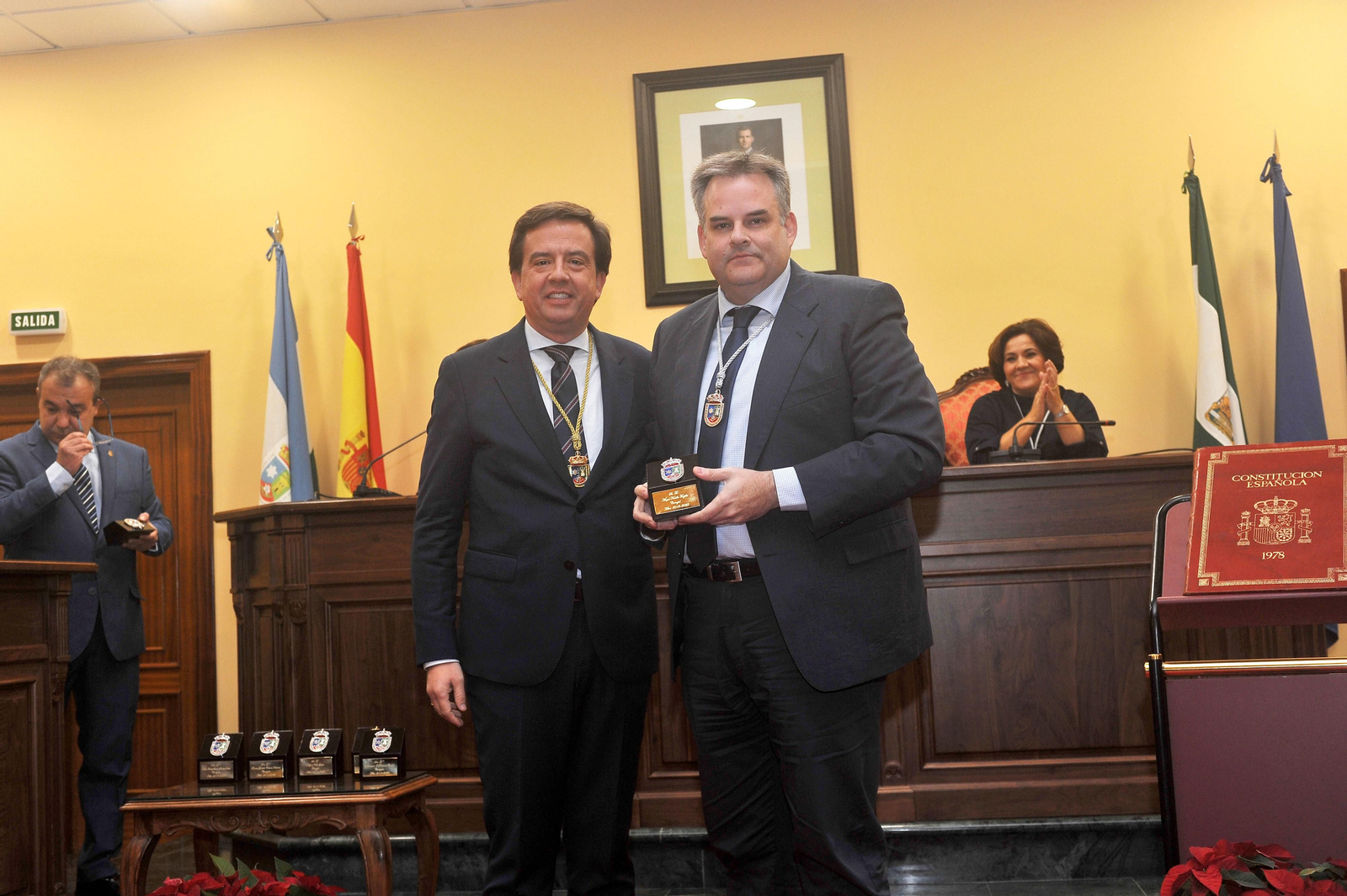 La celebración del Día de la Constitución en Lucena, en imágenes