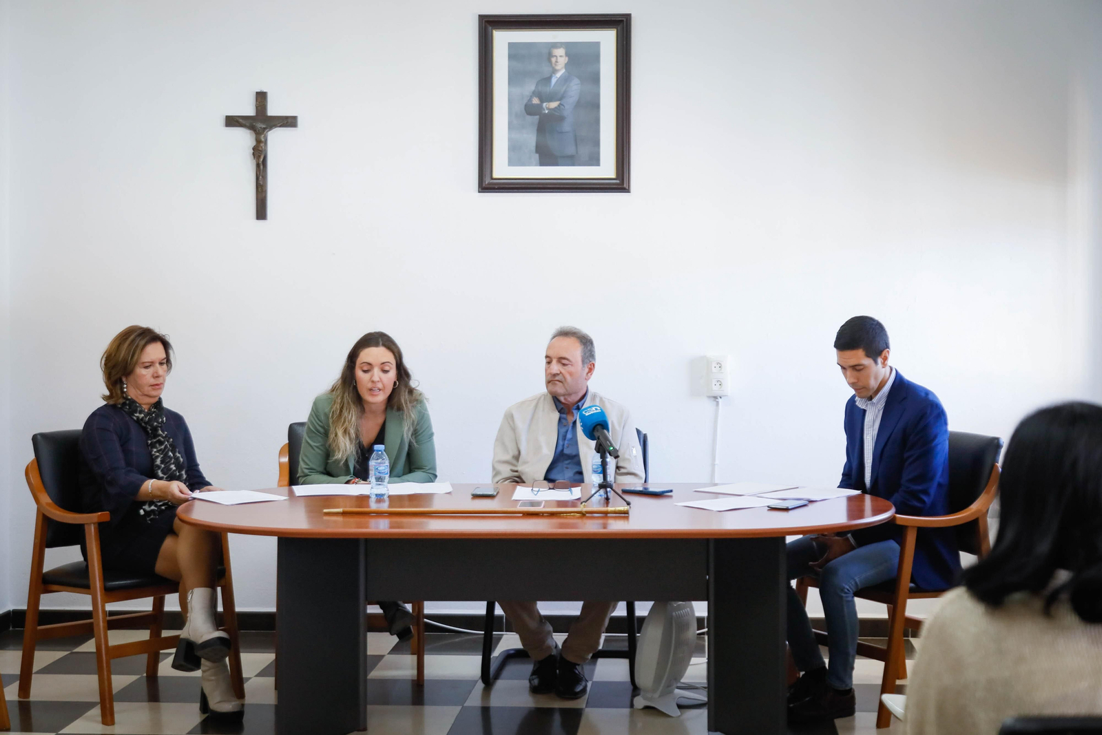 Imágenes de la moción de censura en Chercos