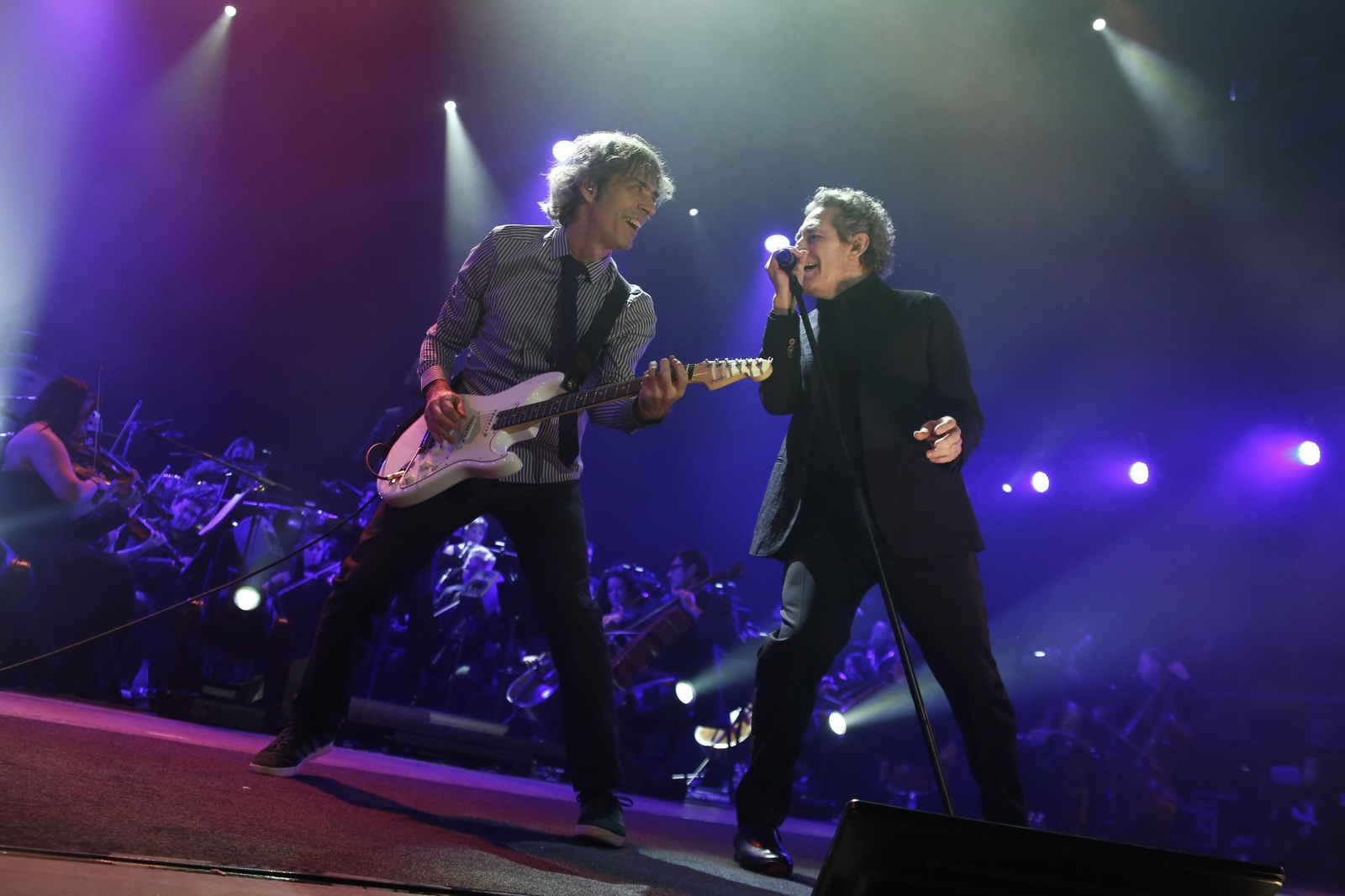 Imágenes del concierto de Miguel Ríos