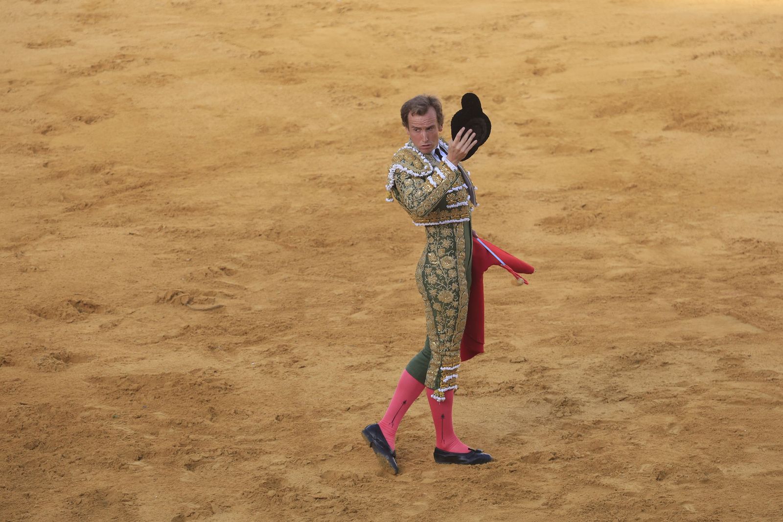 Fotos de la corrida de toros de la Feria de San Roque con David Galván, Román y Joaquín Galdós