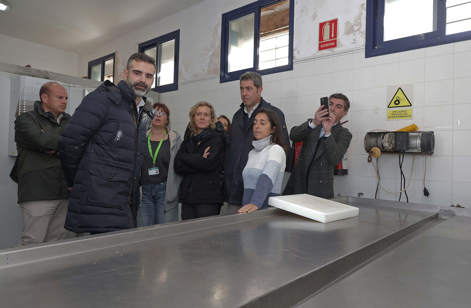 La visita de Ramón Fernández Pacheco al Cegma de Algeciras, en imágenes
