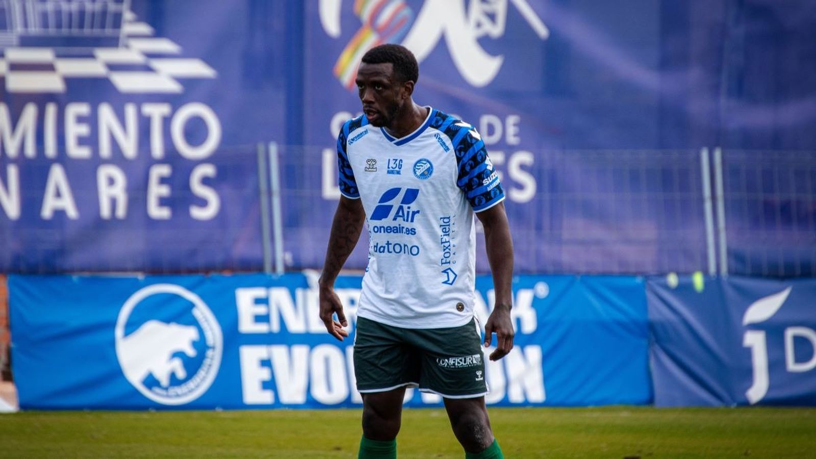 Emaná, durante un encuentro esta temporada.