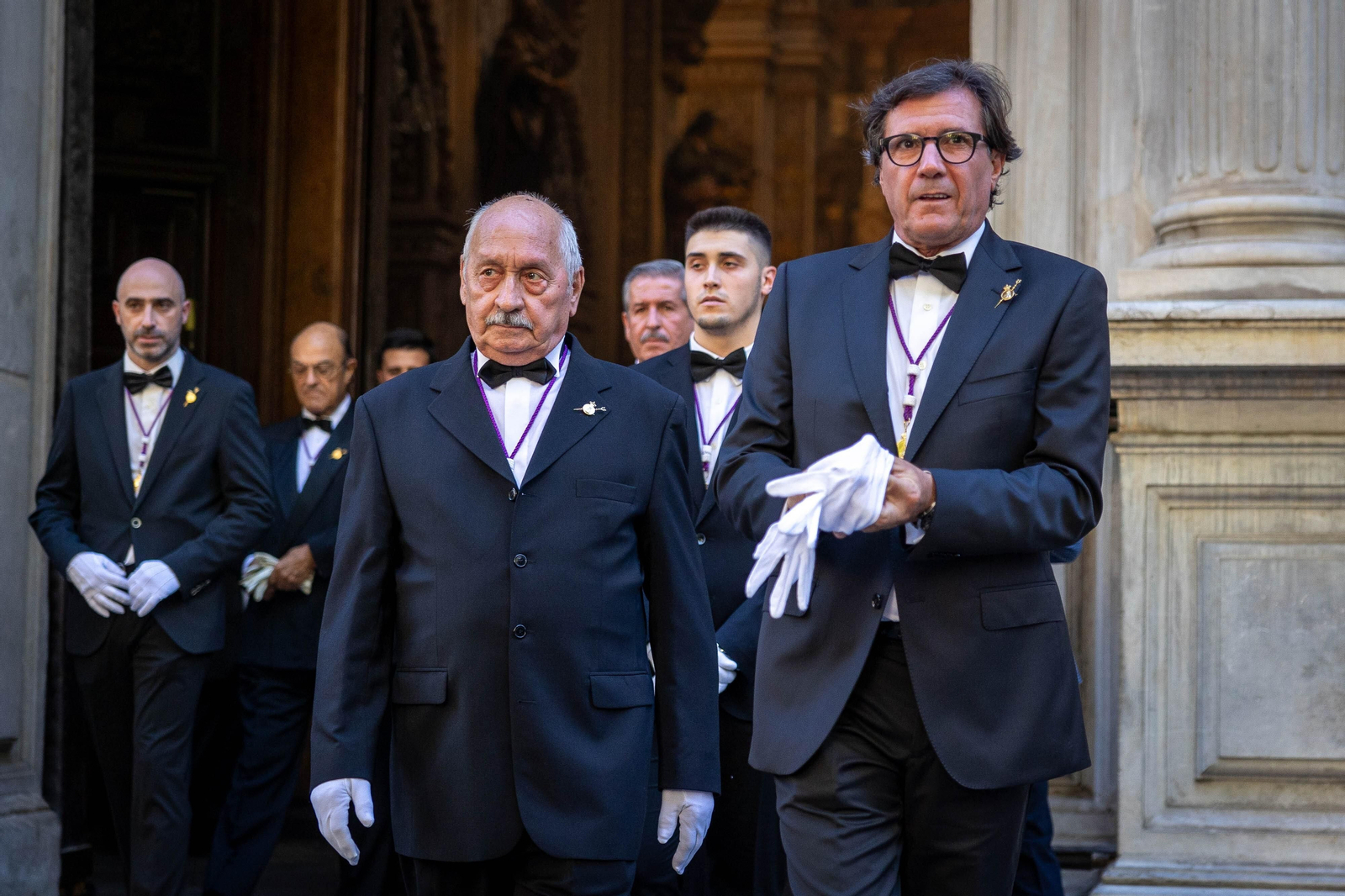 Fotos: así ha sido la procesión de la Virgen de las Angustias de Granada