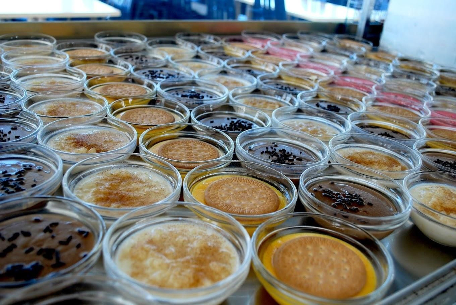 Postres del buffet libre Gipsy