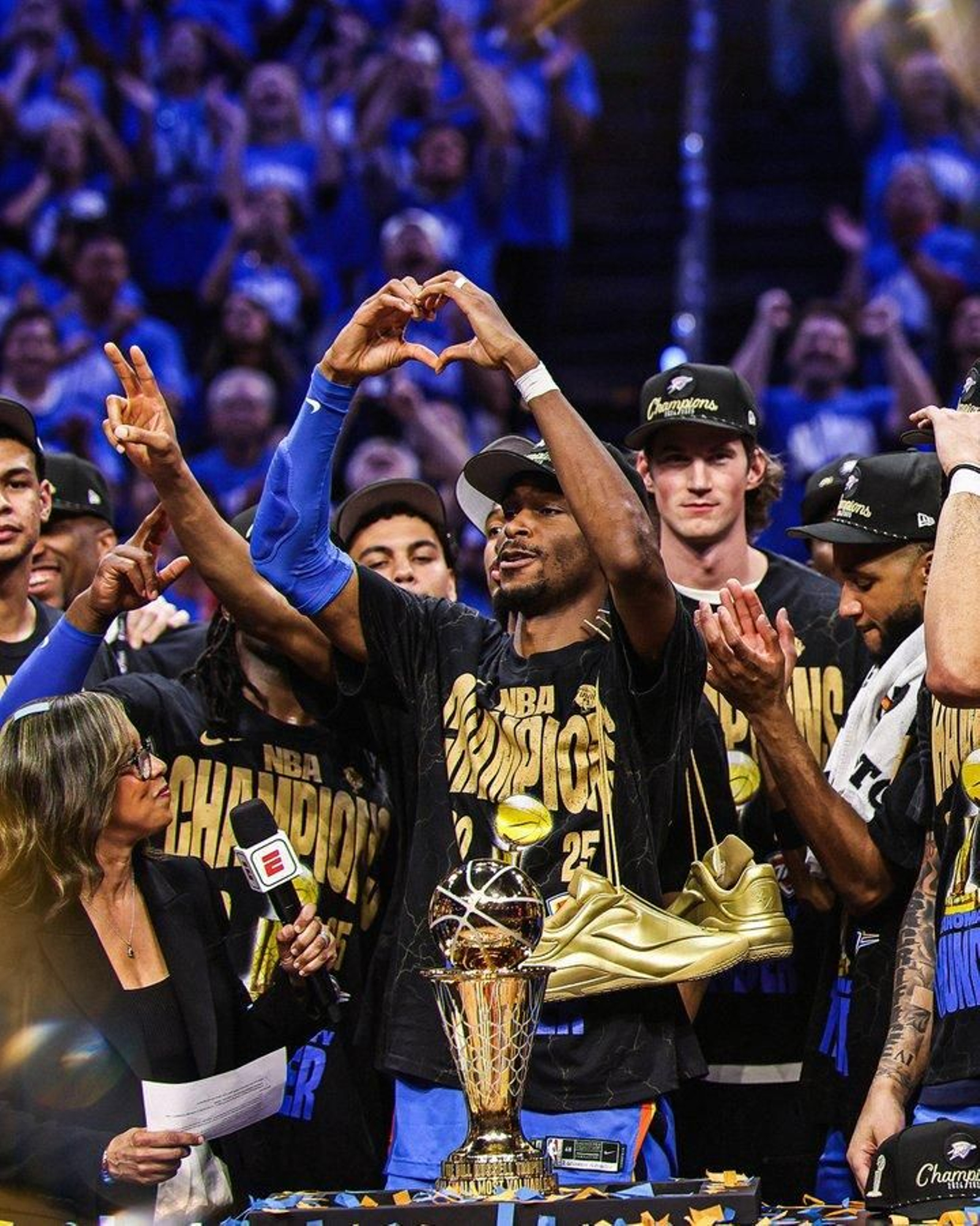 Las fotos del título de la NBA para Oklahoma City Thunder