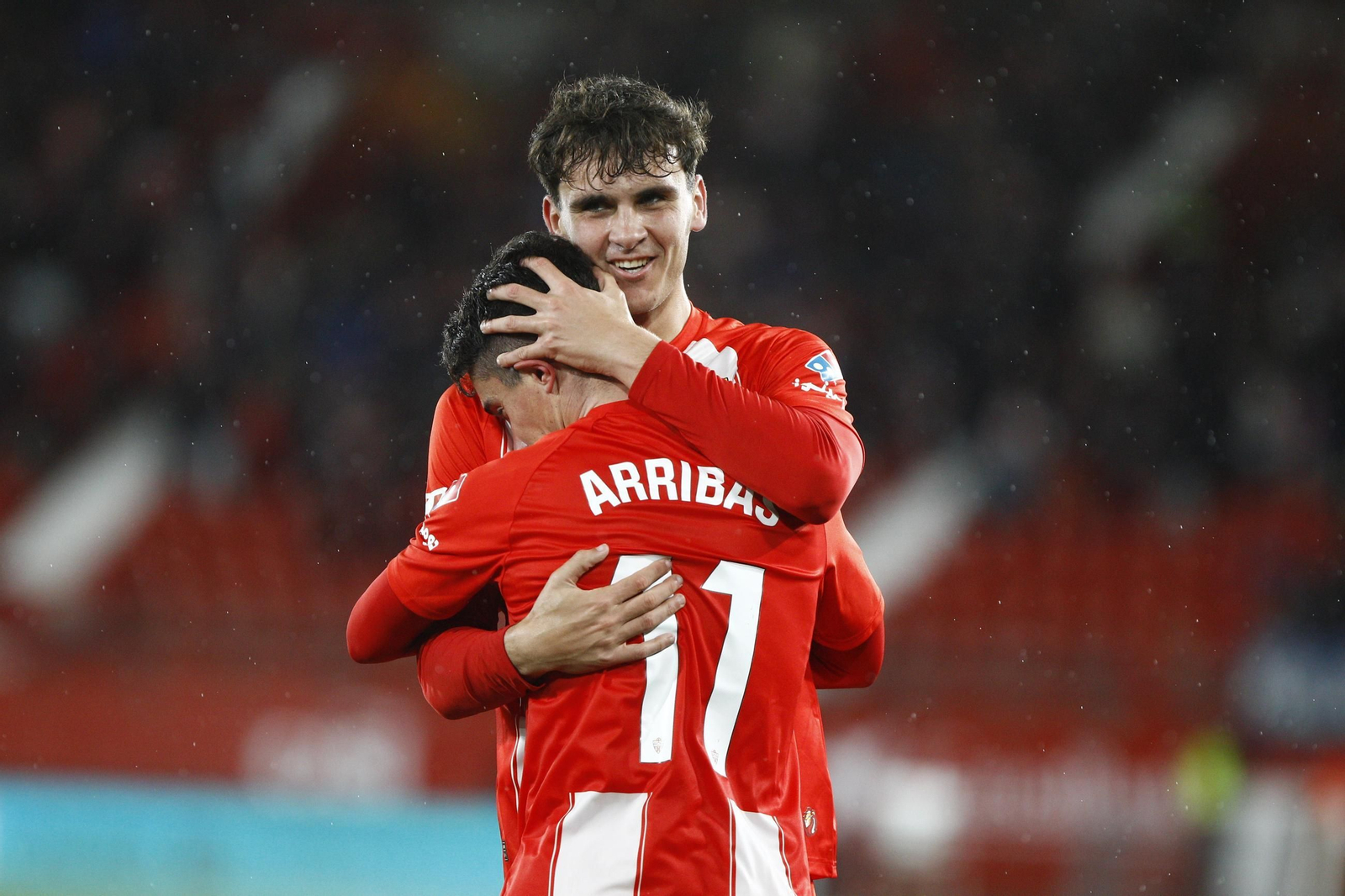 Las mejores imágenes del U.D. Almería-Málaga C.F.