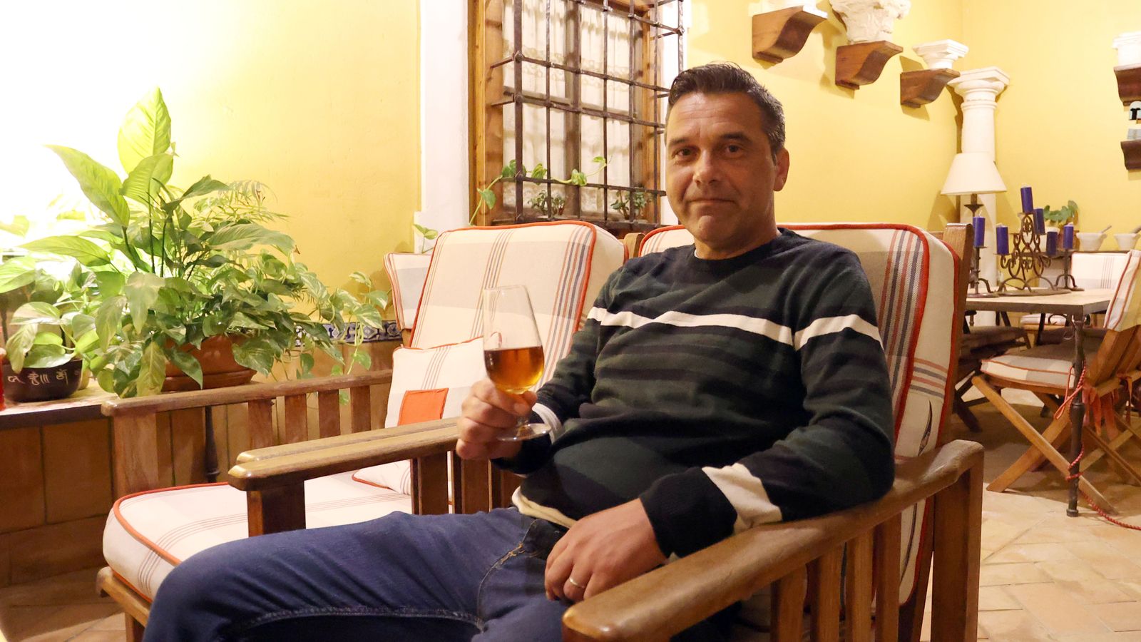 Ignacio Fajardo posa para Diario de Jerez.