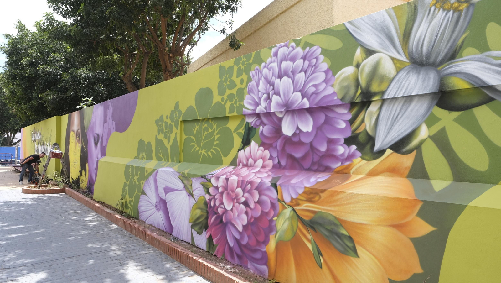 Moxaico, talento muralista almeriense