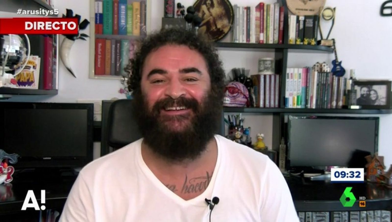 El Sevilla, con su extraño respeto por el periodismo, en La Sexta, en 'Arusitys'