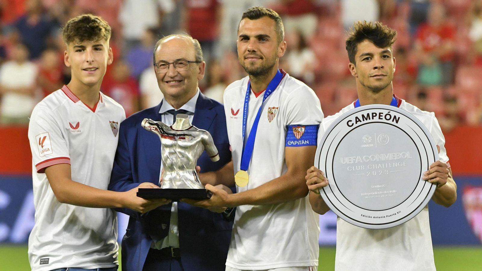 Aitor Puerta, José Castro, Joan Jordán y Óliver Torres.