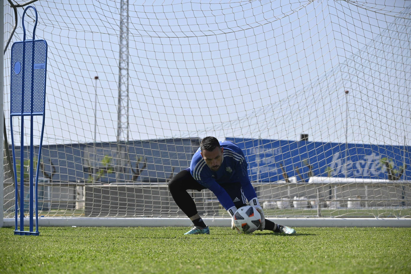 Entrenamiento del Recreativo en Huelva, en imágenes
