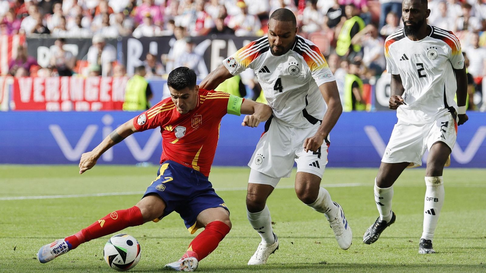 Las mejores fotos del España - Alemania