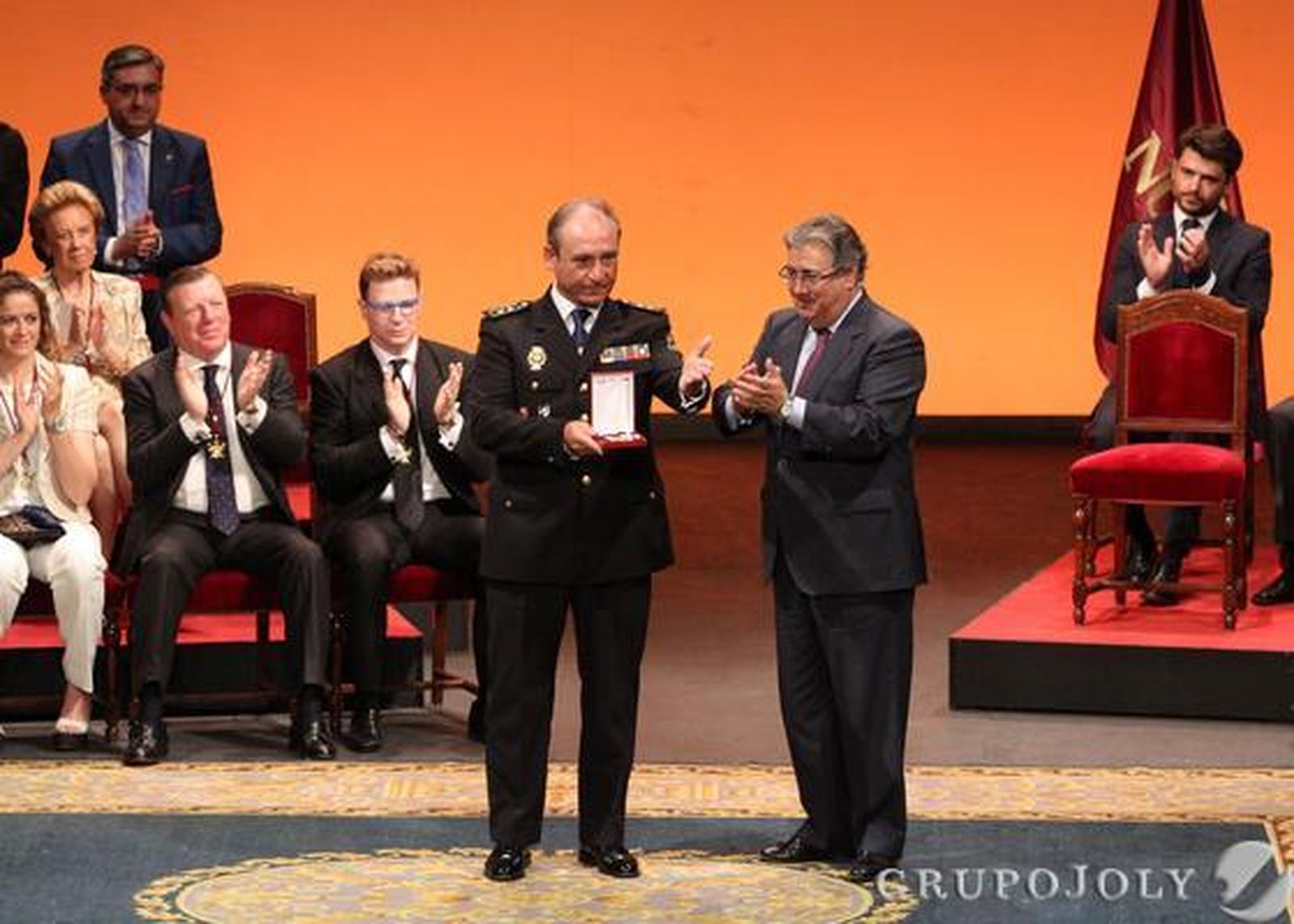 La cuarta Unidad de Intervención Policial 

Foto: B. Vargas