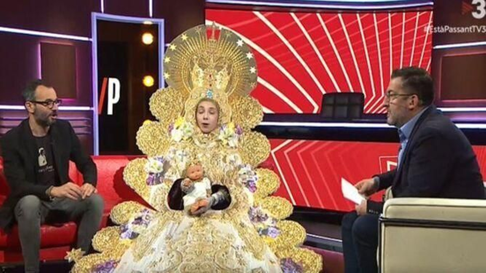 El polémico gag sobre la Virgen del Rocío de TV3