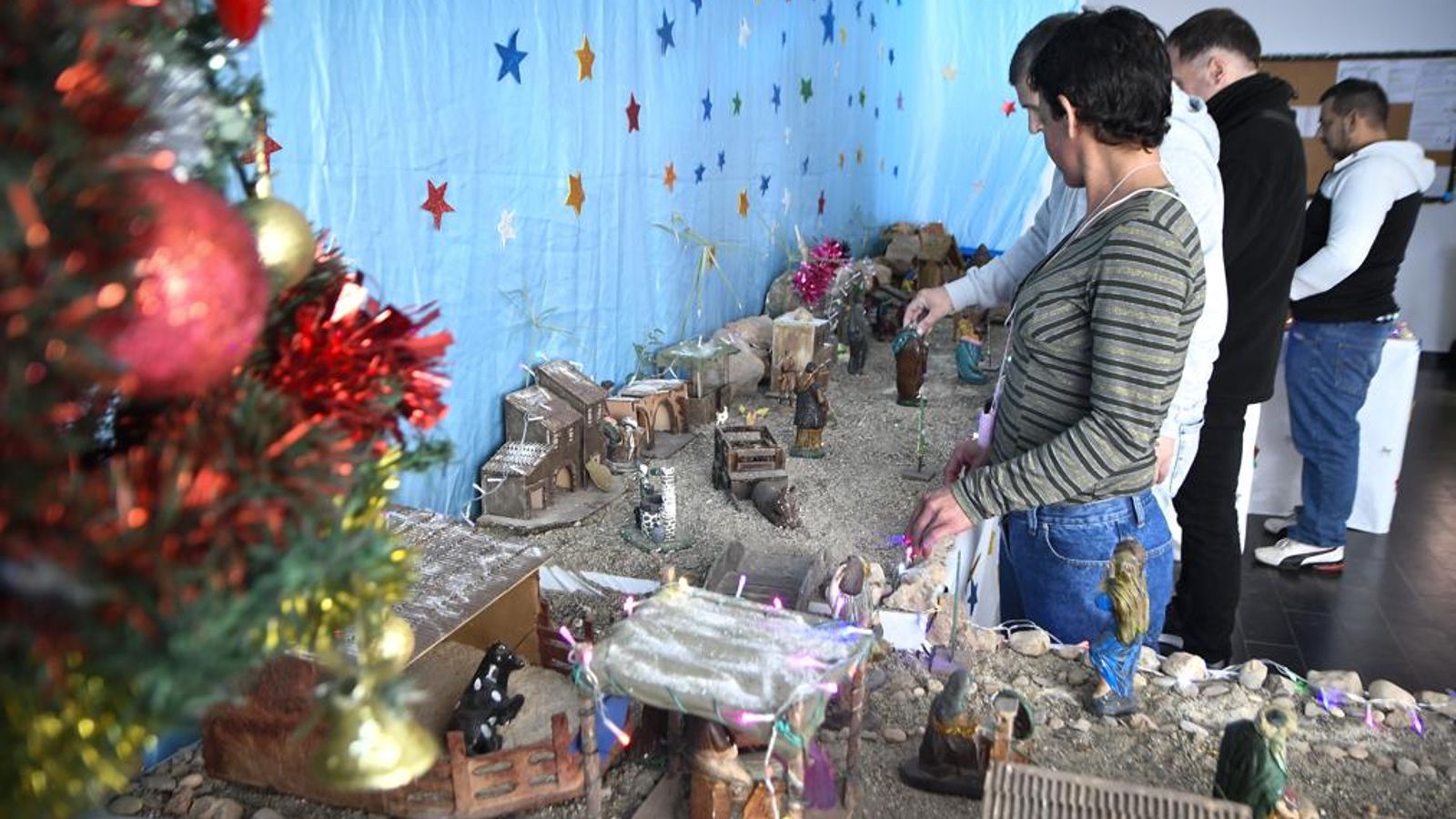 Belén en la prisión de El Acebuche en Almería.