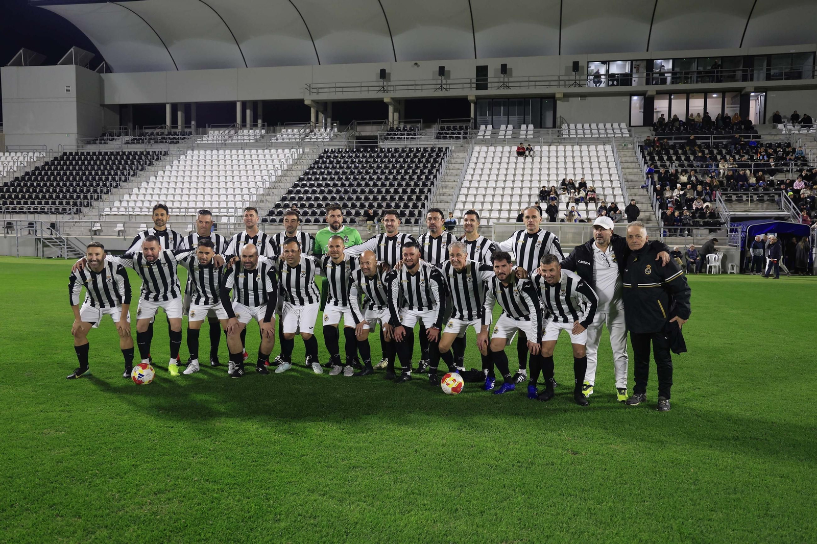 Las fotos del homenaje al ex jugador de la Balona Edu Mena en La Línea