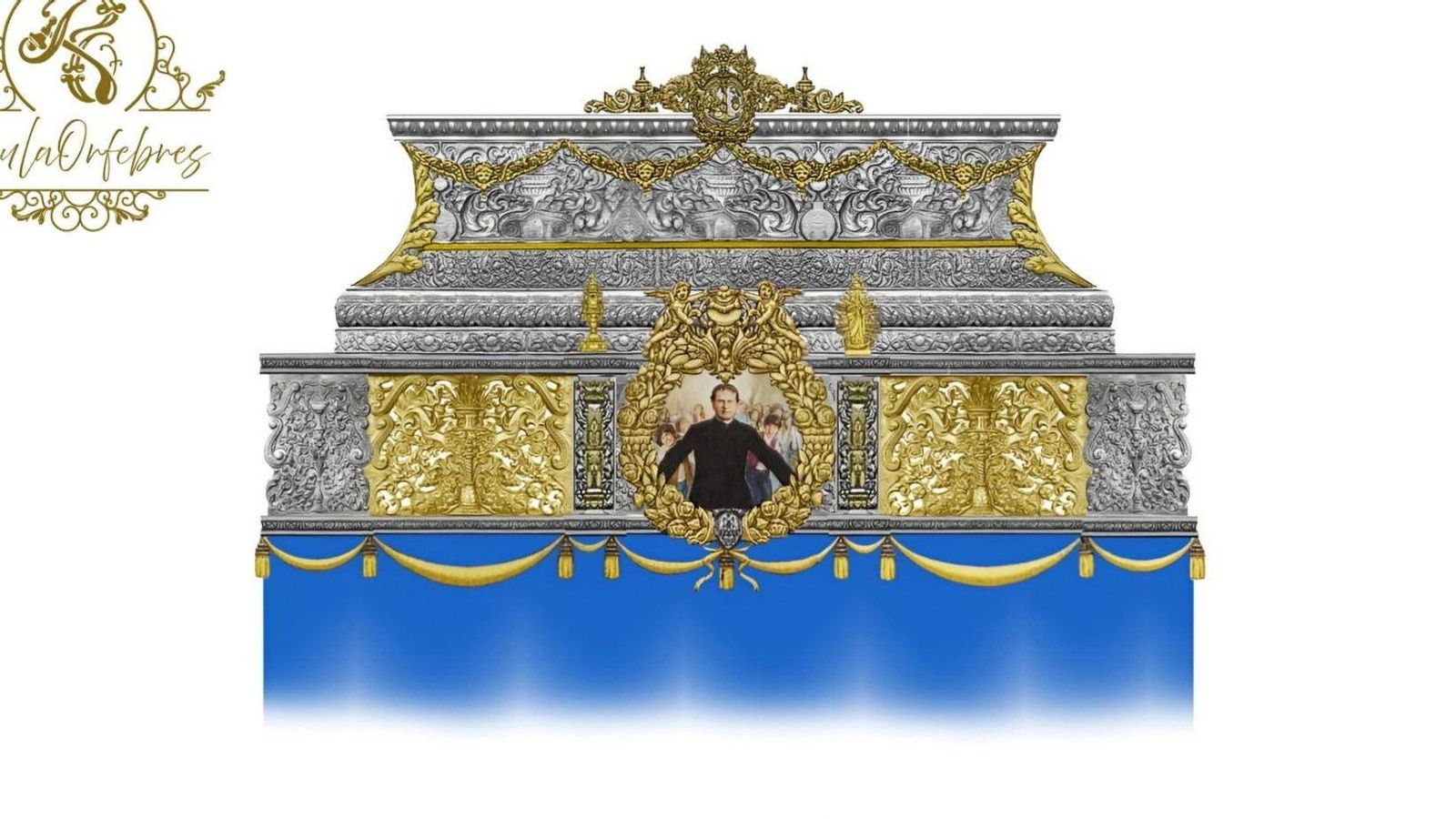 'Rendidos a tu Gloria', diseño de Pablo Molina