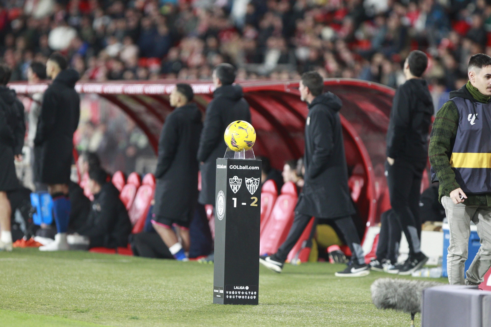 Las mejores imágenes del partido de fúbol U.D. Almería-Sevilla F.C.