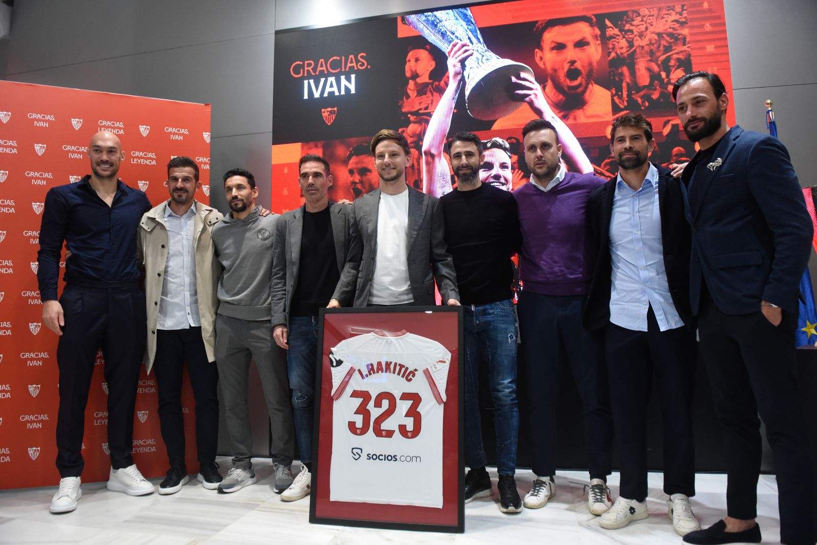 Despedida de Rakitic del Sevilla